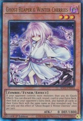 Ghost Reaper & Winter Cherries (Alternate Art) - RA03-EN014 - Prismatic Ultimate Rare - 1st Edition
